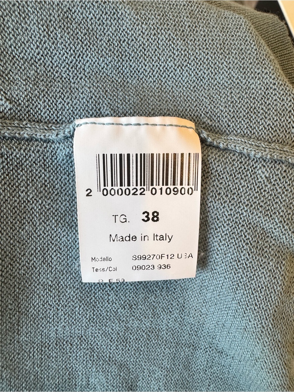 Peserico Italian Luxury 100% Cotton Knit Cardigan - IT 38 / US XS - Picture 6 of 7
